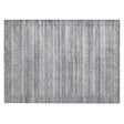 Addison Chantille ACN2101 Stripes Machine Made Transitional Gray Rug
