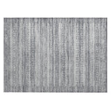Addison Chantille ACN2101 Stripes Machine Made Transitional Gray Rug
