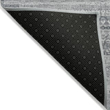 Addison Chantille ACN2101 Stripes Machine Made Transitional Gray Rug