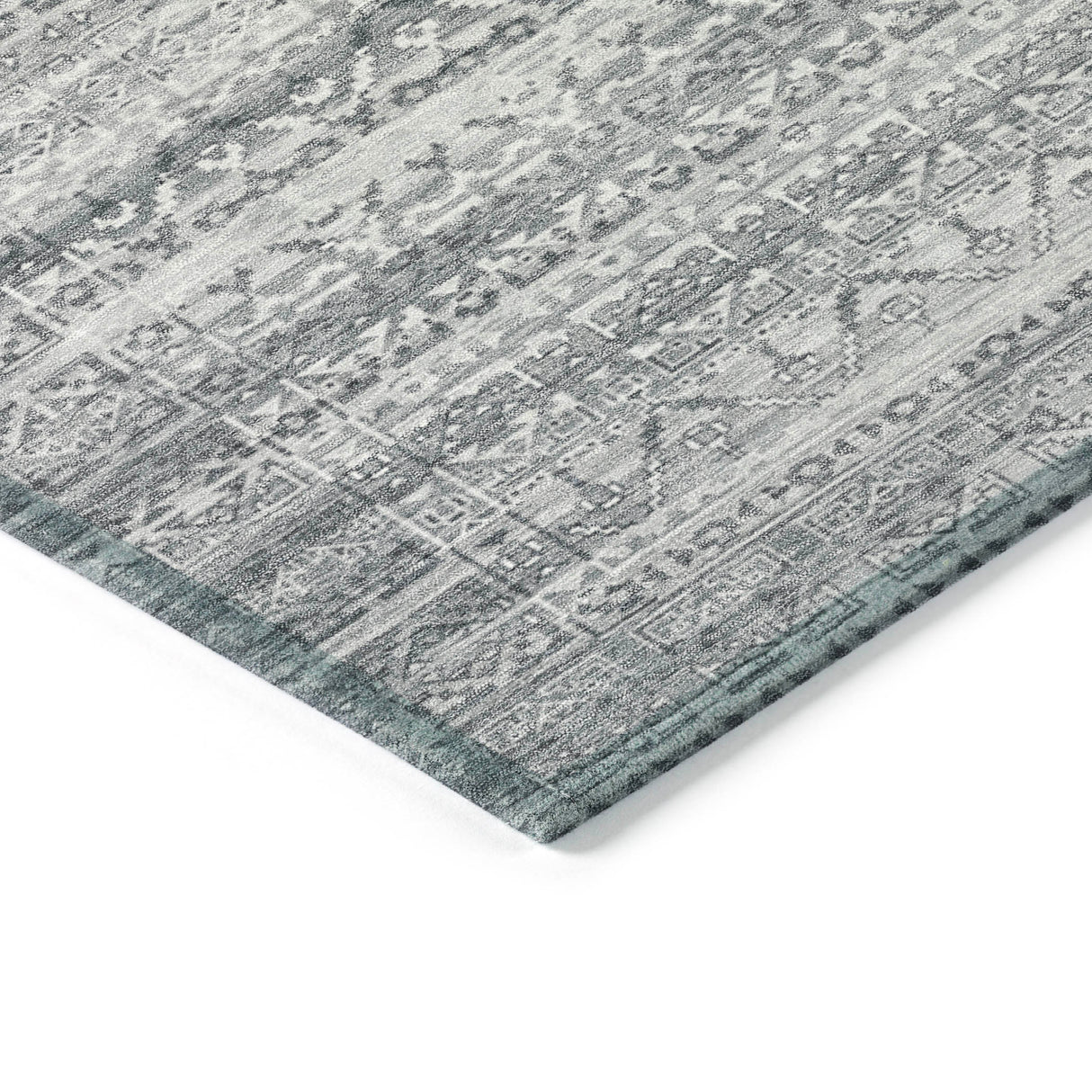 Addison Chantille ACN2101 Stripes Machine Made Transitional Gray Rug