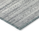 Addison Chantille ACN2101 Stripes Machine Made Transitional Gray Rug