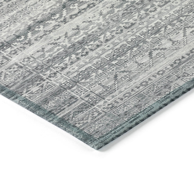 Addison Chantille ACN2101 Stripes Machine Made Transitional Gray Rug