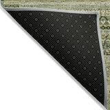 Addison Chantille ACN2101 Stripes Machine Made Transitional Green Rug