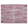 Addison Chantille ACN2102 Stripes Machine Made Transitional Blush Rug
