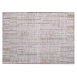 Addison Chantille ACN2102 Stripes Machine Made Transitional Coral Rug