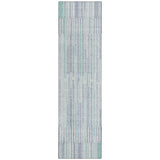 Addison Chantille ACN2102 Stripes Machine Made Transitional Mint Rug