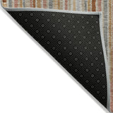 Addison Chantille ACN2102 Stripes Machine Made Transitional Paprika Rug