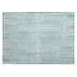Addison Chantille ACN2102 Stripes Machine Made Transitional Turquoise Rug