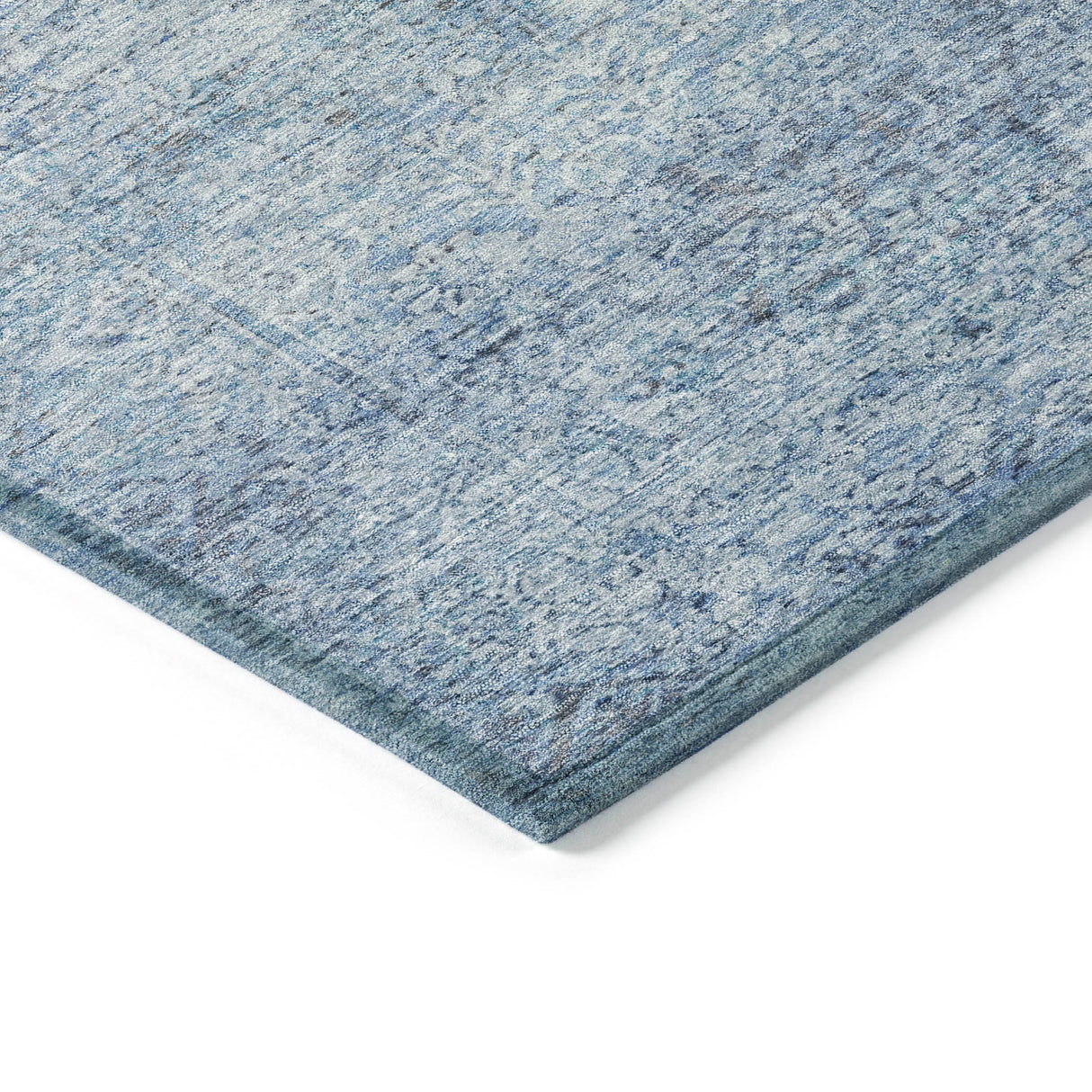 Addison Chantille ACN2103 Global Machine Made Traditional Blue Rug