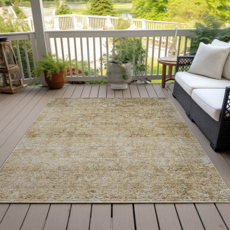 Addison Chantille ACN2103 Global Machine Made Traditional Copper Rug