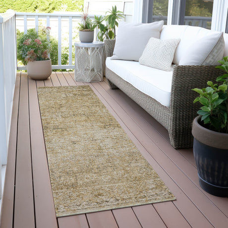 Addison Chantille ACN2103 Global Machine Made Traditional Copper Rug