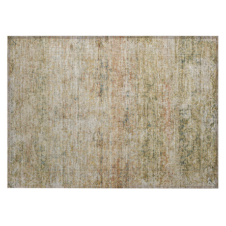 Addison Chantille ACN2103 Global Machine Made Traditional Gold Rug
