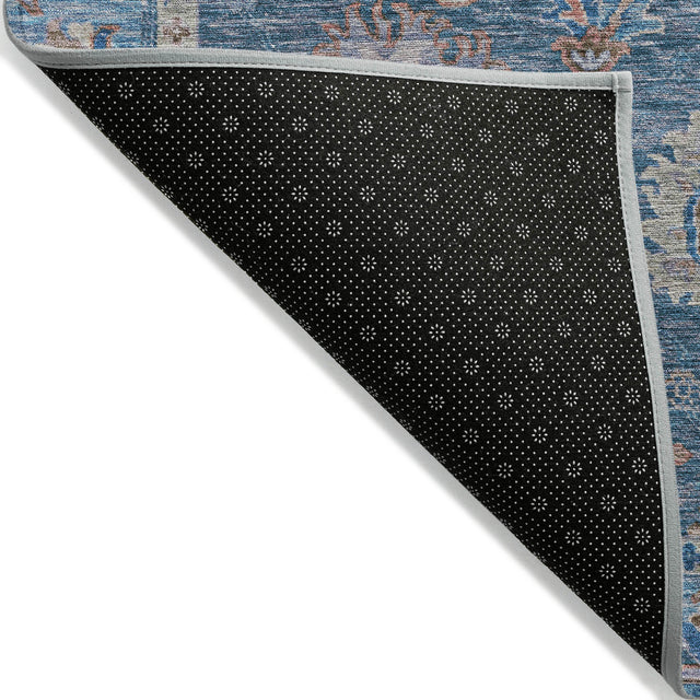 Addison Chantille ACN2104 Global Machine Made Traditional Blue Rug