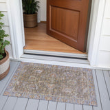 Addison Chantille ACN2104 Global Machine Made Traditional Brown Rug