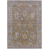 Addison Chantille ACN2104 Global Machine Made Traditional Brown Rug