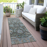 Addison Chantille ACN2104 Global Machine Made Traditional Fern Rug
