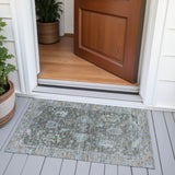 Addison Chantille ACN2104 Global Machine Made Traditional Fern Rug