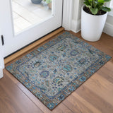 Addison Chantille ACN2104 Global Machine Made Traditional Pewter Rug