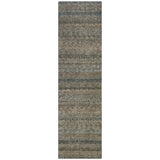 Addison Chantille ACN2105 Stripes Machine Made Transitional Chocolate Rug