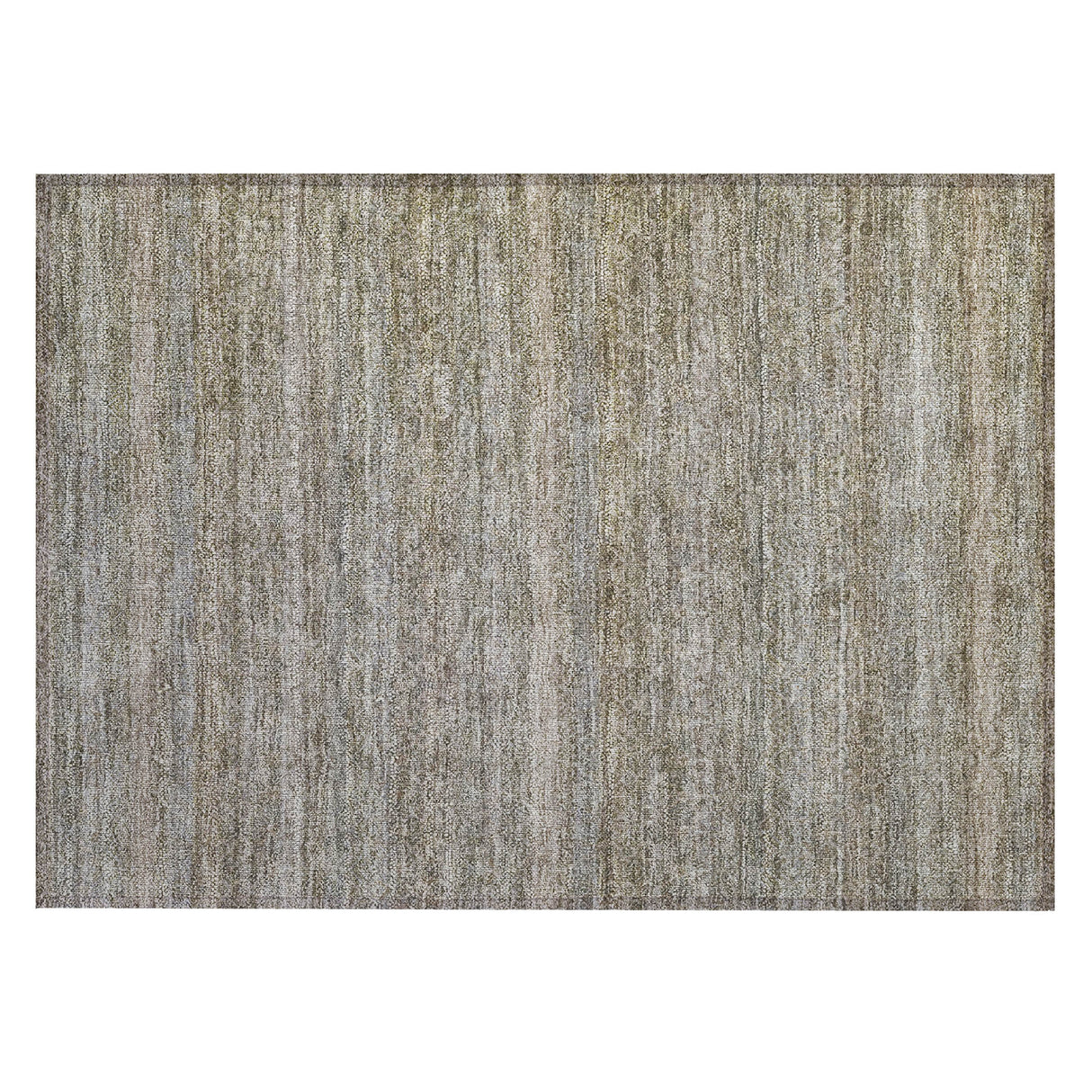 Addison Chantille ACN2105 Stripes Machine Made Transitional Khaki Rug