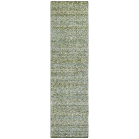 Addison Chantille ACN2105 Stripes Machine Made Transitional Sage Rug