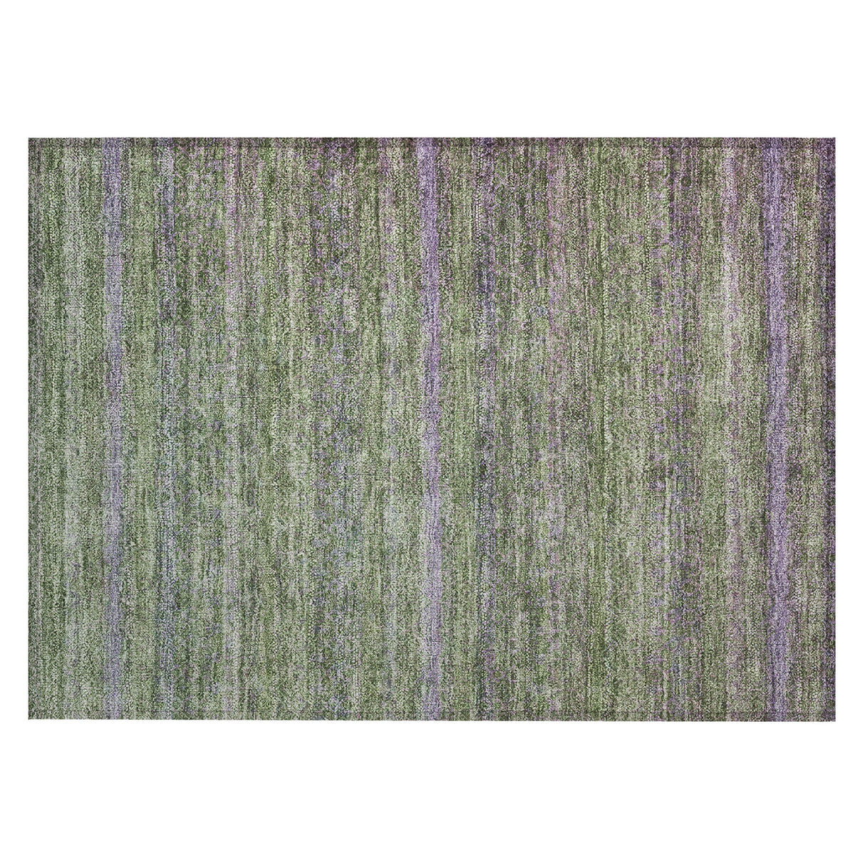 Addison Chantille ACN2106 Stripes Machine Made Transitional Olive Rug