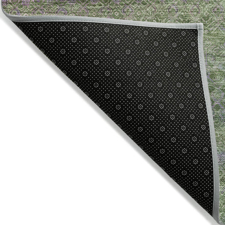 Addison Chantille ACN2106 Stripes Machine Made Transitional Olive Rug