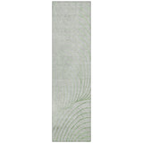 Addison Chantille ACN2107 Swirls Machine Made Transitional Aloe Rug