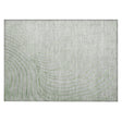 Addison Chantille ACN2107 Swirls Machine Made Transitional Aloe Rug