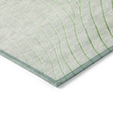 Addison Chantille ACN2107 Swirls Machine Made Transitional Aloe Rug