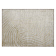 Addison Chantille ACN2107 Swirls Machine Made Transitional Beige Rug