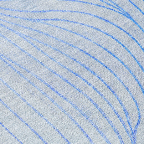 Addison Chantille ACN2107 Swirls Machine Made Transitional Blue Rug