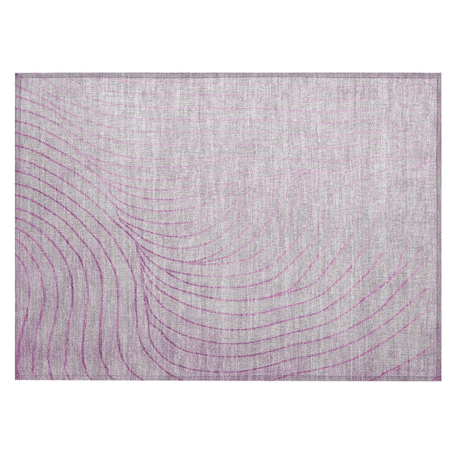 Addison Chantille ACN2107 Swirls Machine Made Transitional Blush Rug