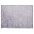 Addison Chantille ACN2107 Swirls Machine Made Transitional Lavender Rug
