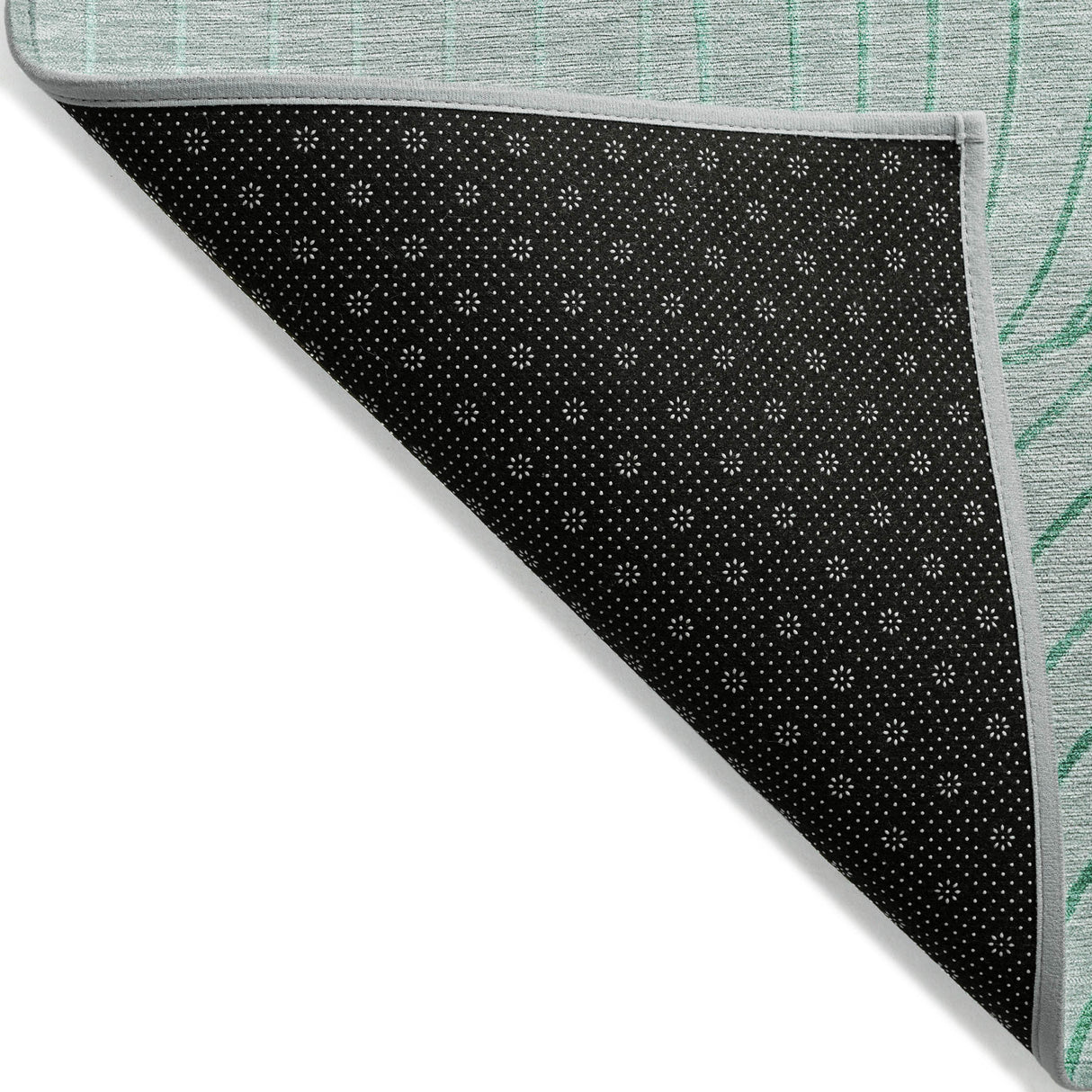 Addison Chantille ACN2107 Swirls Machine Made Transitional Mint Rug
