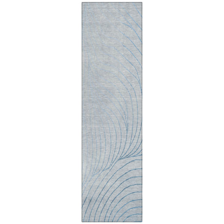 Addison Chantille ACN2107 Swirls Machine Made Transitional Sky Rug