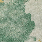 Addison Chantille ACN2108 Abstract Machine Made Transitional Emerald Rug