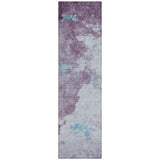 Addison Chantille ACN2108 Abstract Machine Made Transitional Lavender Rug