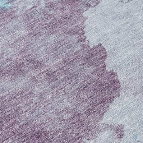 Addison Chantille ACN2108 Abstract Machine Made Transitional Lavender Rug