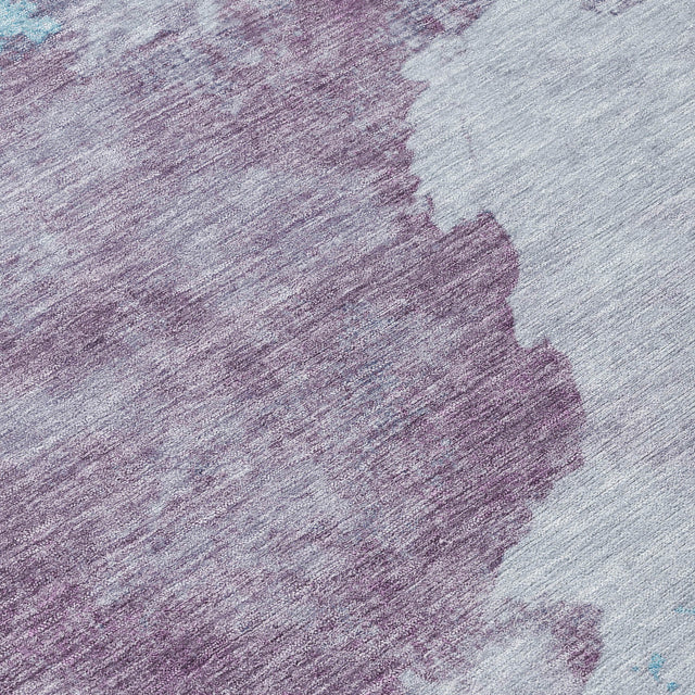 Addison Chantille ACN2108 Abstract Machine Made Transitional Lavender Rug
