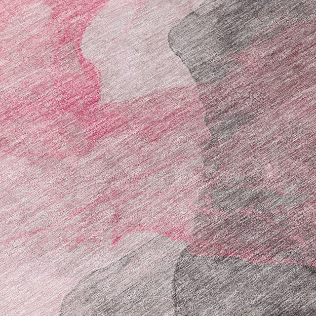 Addison Chantille ACN2109 Abstract Machine Made Transitional Blush Rug