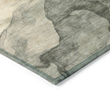 Addison Chantille ACN2109 Abstract Machine Made Transitional Orange Rug