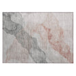 Addison Chantille ACN2109 Abstract Machine Made Transitional Salmon Rug