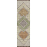 Addison Chantille ACN2111 Geometric Machine Made Transitional Brown Rug