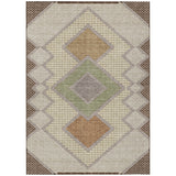 Addison Chantille ACN2111 Geometric Machine Made Transitional Brown Rug