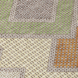 Addison Chantille ACN2111 Geometric Machine Made Transitional Brown Rug