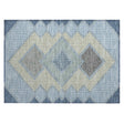 Addison Chantille ACN2111 Geometric Machine Made Transitional Denim Rug