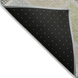 Addison Chantille ACN2111 Geometric Machine Made Transitional Pewter Rug