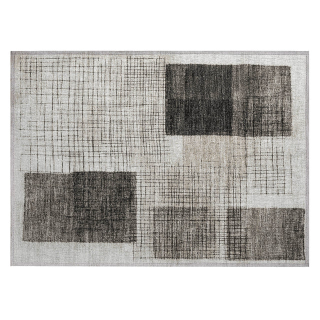 Addison Chantille ACN2112 Geometric Machine Made Transitional Ivory Rug