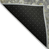 Addison Chantille ACN2113 Abstract Machine Made Transitional Olive Rug